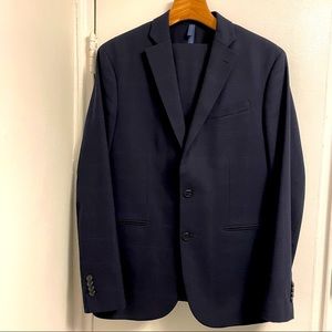 Mango Man Slim Fit Travel Suit • Stretch, No Iron & Water Repellent Size 40 32 M